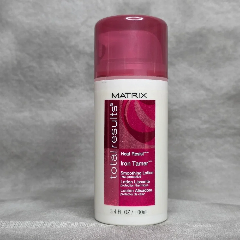 MATRIX Total Results Heat Resist Iron‎ Tamer Smoothing Lotion 3.4 oz
